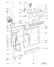 Схема №2 ADG 6556/1 IX с изображением Панель для посудомоечной машины Whirlpool 481245372808