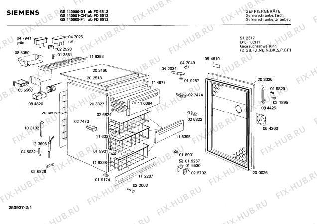 Схема №1 0701184157 KTR1880 с изображением Столешница для холодильника Siemens 00203166
