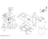 Схема №1 DWB073450B с изображением Переключатель для вытяжки Bosch 00648296