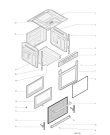 Схема №3 OK1037EEXHA (F086210) с изображением Панель для плиты (духовки) Indesit C00308581