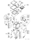 Схема №2 AWA 5127 с изображением Микропереключатель для стиральной машины Whirlpool 481228219488