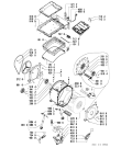 Схема №2 AWA 5129 с изображением Обшивка для стиралки Whirlpool 481245212073