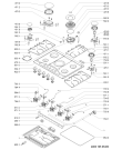 Схема №2 AKS 211/IX с изображением Всякое для плиты (духовки) Whirlpool 481010400301