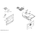 Схема №6 HBN231E0 с изображением Кабель для духового шкафа Bosch 00652094