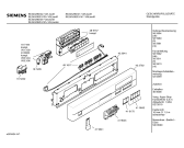 Схема №5 SE24A290 с изображением Передняя панель для посудомойки Siemens 00433762