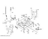 Схема №6 SGU55E55AU с изображением Передняя панель для посудомоечной машины Bosch 00663839