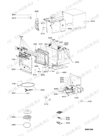 Схема №1 JT 360 WH с изображением Дверь для свч печи Whirlpool 482000000650