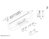 Схема №6 SMS65E02UK с изображением Панель для посудомоечной машины Bosch 00647948