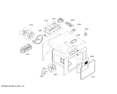 Схема №5 BS251110 с изображением Панель для плиты (духовки) Bosch 00479242