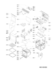 Схема №1 FI6 864 SP IC HA с изображением Дверка для электропечи Whirlpool 481010886486