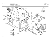 Схема №5 HEN302A с изображением Ручка двери для духового шкафа Bosch 00295353