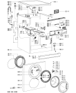 Схема №2 AWO/D 6470 с изображением Декоративная панель для стиральной машины Whirlpool 481245217764