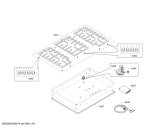 Схема №4 NGM8056UC bosch с изображением Варочная панель для электропечи Bosch 00776441