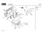 Схема №4 3CM415B с изображением Панель для духового шкафа Bosch 00356327