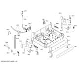 Схема №6 SGU55E78SK с изображением Держатель для посудомойки Bosch 00442024