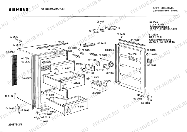 Схема №2 GI135309 с изображением Инструкция по эксплуатации для холодильной камеры Siemens 00512635