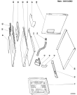 Схема №3 HGMVMR (F012763) с изображением Обшивка для духового шкафа Indesit C00048691