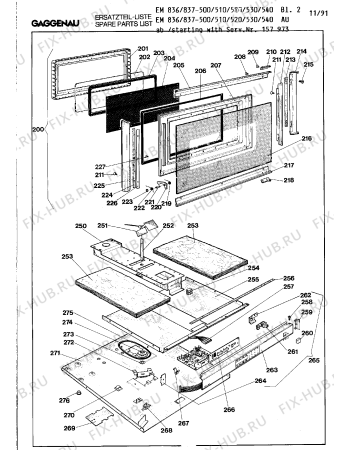 Схема №26 EM837500 с изображением Изоляция для микроволновой печи Bosch 00211438
