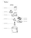 Схема №3 DDF646 с изображением Резак для блендера (миксера) Moulinex MS-0695592