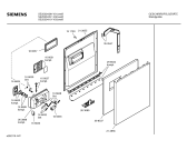 Схема №6 SE25234 pianissimo с изображением Передняя панель для электропосудомоечной машины Siemens 00350202
