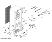 Схема №4 K58901X0 с изображением Дверь морозильной камеры для холодильника Bosch 00244020