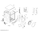 Схема №5 WAU287500W с изображением Панель управления для стиралки Bosch 11018660