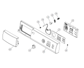 Схема №1 T731 DK   -White #2341075 (900002564, TD30DK) с изображением Декоративная панель для стиральной машины Gorenje 263366