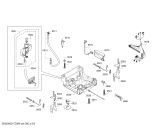 Схема №4 S58M40X0GB с изображением Передняя панель для посудомоечной машины Bosch 00708063