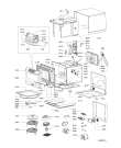 Схема №1 JT 357 Black с изображением Дверка для свч печи Whirlpool 481246469131