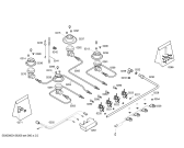 Схема №2 PRS926F90E ENC.PRS926F90E 4G+1W FT C90F IH5 BOSCH с изображением Решетка для плиты (духовки) Bosch 00681296