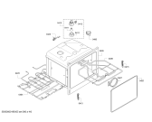 Схема №5 B14M42N5RU с изображением Уплотнитель для электропечи Bosch 11019094