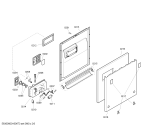 Схема №6 SGV46M13RU с изображением Набор кнопок для посудомойки Bosch 00624802