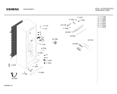 Схема №3 KS42V20GR с изображением Дверь для холодильной камеры Siemens 00236047