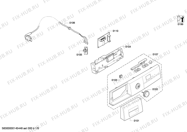 Схема №5 WT46W581NL с изображением Диффузор для сушилки Siemens 00646571