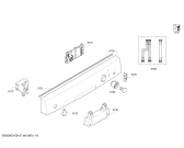 Схема №5 SMS50E12FF с изображением Модуль управления для посудомоечной машины Bosch 00654464