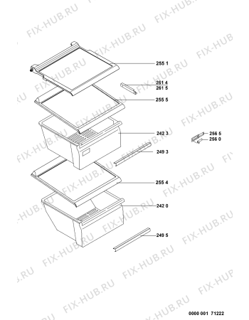 Схема №10 MSZ 902 NDF (EX) с изображением Микромодуль для холодильника Whirlpool 481010401260
