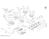 Схема №2 PCS815U90N ENC.PCS815U90N 4G+W(BAND)TIMER BO76F IH5 с изображением Варочная панель для духового шкафа Bosch 00770422