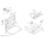 Схема №6 HBA53B550C с изображением Панель управления для плиты (духовки) Bosch 00672825