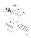 Схема №1 AKR 960 IX с изображением Панель для электровытяжки Whirlpool 481231048235