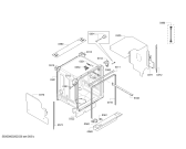 Схема №7 SMV46IX07N Exclusiv, Made in Germany с изображением Передняя панель для электропосудомоечной машины Bosch 11020870