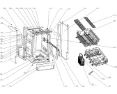 Схема №1 GV60010 (152043, WQP12-9319) с изображением Спецфильтр для посудомоечной машины Gorenje 148645