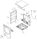 Схема №5 W65642 SE   -Black (339706, WM70.1) с изображением Обшивка для стиралки Gorenje 435025