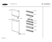 Схема №3 BD10570NF с изображением Дверь для холодильной камеры Bosch 00238042