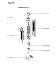 Схема №1 VU6520W0/7X0 с изображением Часть корпуса для обогревателя (вентилятора) Rowenta CS-00115898