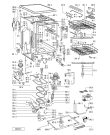 Схема №2 GSF AVANTI TW-WS с изображением Панель для посудомоечной машины Whirlpool 481245371057