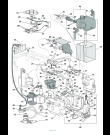 Схема №2 F 421.DB LATTISSIMA с изображением Крышка для электрокофемашины DELONGHI 5913214971