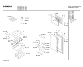 Схема №3 KS29V66 с изображением Дверь для холодильной камеры Siemens 00235871