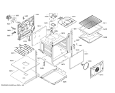 Схема №6 PHCB595520 с изображением Ручка управления духовкой для плиты (духовки) Bosch 00631122