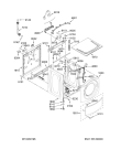 Схема №6 MHWZ600TW02 с изображением Рукоятка для стиралки Whirlpool 480110100737