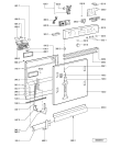 Схема №2 ADG 8836/1 WH с изображением Панель для посудомоечной машины Whirlpool 481245373257
